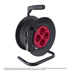 Mакара с 15м кабел, 4 ел. контакта DG-4ZR-D04 /3G1.5mm2