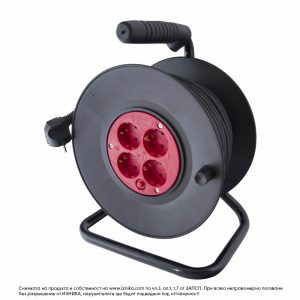 Mакара с 25м кабел, 4 ел. контакта DG-4ZR-D04/3G1.5mm2